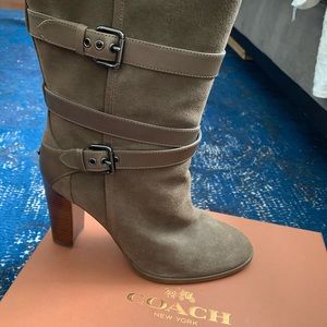 Coach Army Green Alexandra Boot
